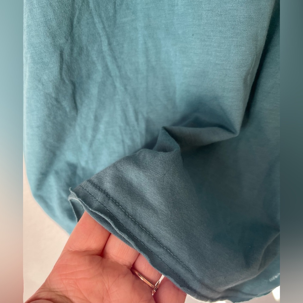 Joyspun Good Morning Gorgeous Oversized Cropped Lounge Tee M - Picture 8 of 8